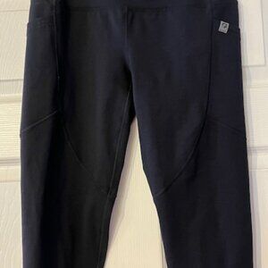 Oiselle Black Flyout Tights